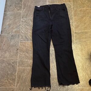MOTHER Black Flare Women's Jeans